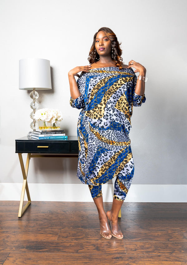 Safari Blu' Pants Set